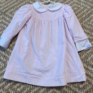 The Beaufort Bonnet Company pink velvet 4T dress